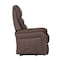 Flash Furniture HERCULES Series Cognac LeatherSoft Remote Powered Lift Recliner for Elderly CH-US-153062L-CGN-LEA-GG - alternate 2
